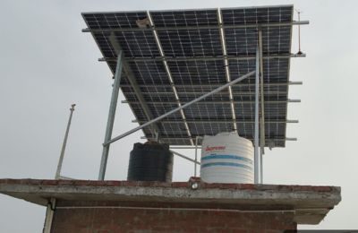 3kW residential rooftop solar installation in Panki, Kanpur