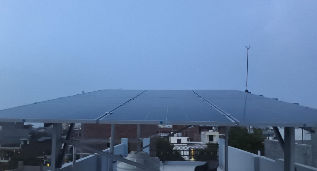 Rooftop Solar Installation in Barabanki